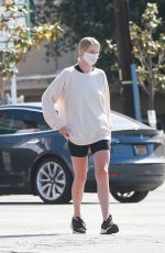 ABBY CHAMPION and CHRISTINA SCHWARZENEGGER Out in Brentwood 05/06/2020