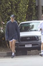 ABBY CHAMPION and Patrick Schwarzenegger Out Jogging in Brentwood 05/14/2020