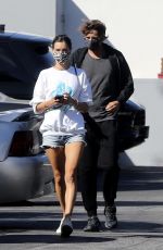 ALESSANDRA AMBROSIO and Nicolo Oddi Shopping at Erewhon Organic 05/18/2020