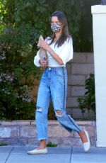 ALESSANDRA AMBROSIO in Denim Out in Beverly Hills 04/29/2020