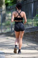 ALEXANDRA CANE Out Jogging London 05/25/2020