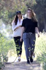 ALICIA SILVERSTONE and ANGELA SARAFYAN Out Hiking in Los Angeles 05/09/2020