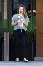 ALICIA SILVERSTONE Out for Coffee in Beverly Hills 05/01/2020