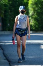 ALISON BRIE Out Hiking in Los Feliz 05/12/2020