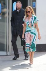 AMANDA HOLDEN Leaves Global Studios in London 05/05/2020