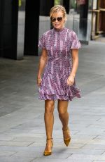AMANDA HOLDEN Leaves Global Studios in London 05/22/2020