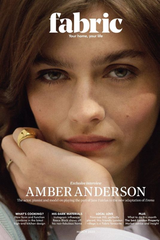 AMBER ANDERSON for Fabric Magazine, 2020