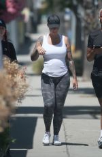 AMBER ROSE Out and About in Studio City 05/14/2020