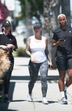 AMBER ROSE Out and About in Studio City 05/14/2020