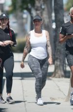 AMBER ROSE Out and About in Studio City 05/14/2020