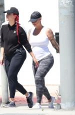 AMBER ROSE Out and About in Studio City 05/14/2020