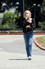 AMBER VALLETTA and Teddy Charles Out with Their Dogs in Los Angeles 05/25/2020