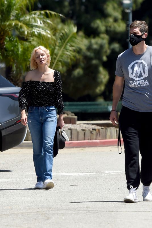 AMBER VALLETTA and Teddy Charles Out with Their Dogs in Los Angeles 05/25/2020