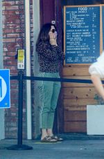 AMY LANDECKER Out for Coffee in West Hollywood 05/16/2020