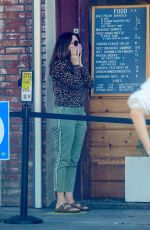 AMY LANDECKER Out for Coffee in West Hollywood 05/16/2020