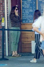 AMY LANDECKER Out for Coffee in West Hollywood 05/16/2020