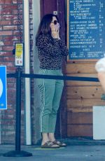 AMY LANDECKER Out for Coffee in West Hollywood 05/16/2020