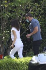 ANA DE ARMAS and Ben Affleck Out for Coffee in Los Angeles 05/17/2020