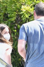ANA DE ARMAS and Ben Affleck Out for Coffee in Los Angeles 05/17/2020