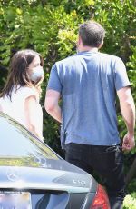 ANA DE ARMAS and Ben Affleck Out for Coffee in Los Angeles 05/17/2020