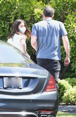 ANA DE ARMAS and Ben Affleck Out for Coffee in Los Angeles 05/17/2020