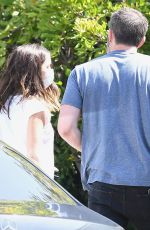 ANA DE ARMAS and Ben Affleck Out for Coffee in Los Angeles 05/17/2020