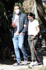 ANA DE ARMAS and Ben Affleck Out in Venice Beach 05/14/2020