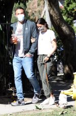 ANA DE ARMAS and Ben Affleck Out in Venice Beach 05/14/2020