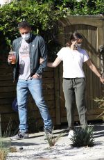 ANA DE ARMAS and Ben Affleck Out in Venice Beach 05/14/2020