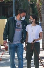 ANA DE ARMAS and Ben Affleck Out in Venice Beach 05/14/2020