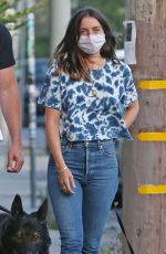 ANA DE ARMAS and Ben Affleck Out with Their Dog in Los Angeles 05/06/2020