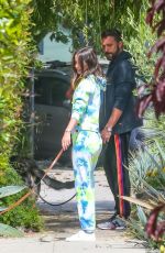 ANA DE ARMAS and Ben Affleck Out with Their Dogs in Venice Beach 05/27/2020