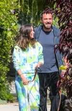 ANA DE ARMAS and Ben Affleck Out with Their Dogs in Venice Beach 05/27/2020