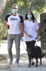 ANA DE ARMAS and Ben Affleck Wearing Masks Out in Los Angeles 05/19/2020