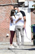 ANA DE ARMAS and Ben Affleck Wearing Masks Out in Los Angeles 05/19/2020