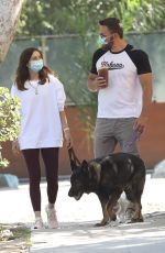 ANA DE ARMAS and Ben Affleck Wearing Masks Out in Los Angeles 05/19/2020