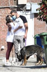 ANA DE ARMAS and Ben Affleck Wearing Masks Out in Los Angeles 05/19/2020