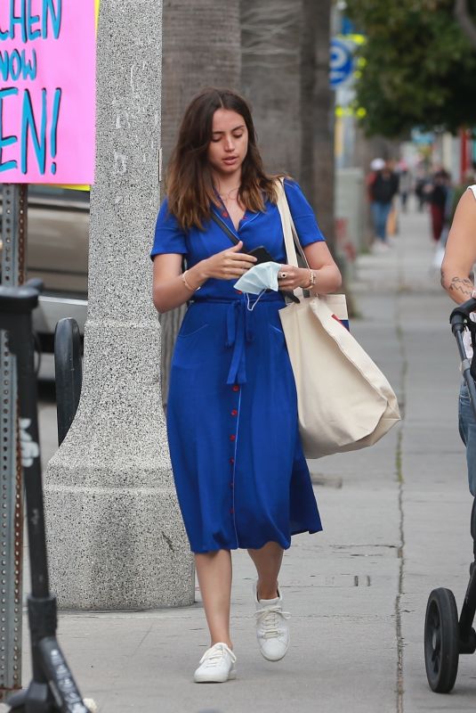 ANA DE ARMAS Out Shopping in Venice Beach 05/26/2020