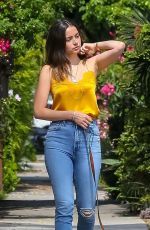 ANA DE ARMAS Out with Her Dog in Venice Beach 05/09/2020