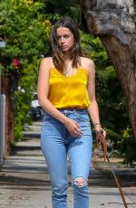 ANA DE ARMAS Out with Her Dog in Venice Beach 05/09/2020