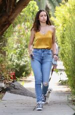 ANA DE ARMAS Out with Her Dog in Venice Beach 05/09/2020