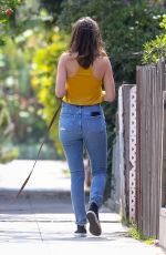 ANA DE ARMAS Out with Her Dog in Venice Beach 05/09/2020