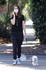 ANA DE ARMAS Out with Her Dog in Venice Beach 05/15/2020