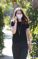 ANA DE ARMAS Out with Her Dog in Venice Beach 05/15/2020