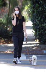 ANA DE ARMAS Out with Her Dog in Venice Beach 05/15/2020
