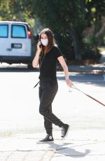 ANA DE ARMAS Out with Her Dog in Venice Beach 05/15/2020