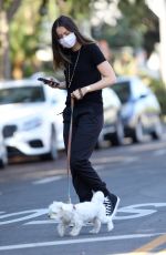 ANA DE ARMAS Out with Her Dog in Venice Beach 05/15/2020