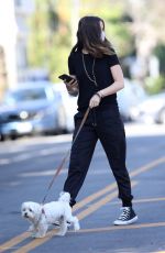 ANA DE ARMAS Out with Her Dog in Venice Beach 05/15/2020