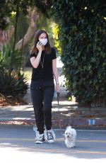 ANA DE ARMAS Out with Her Dog in Venice Beach 05/15/2020