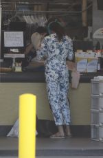 ANDIE MACDOWELL Wearing Bandana Mask Out in Los Angeles 05/27/2020